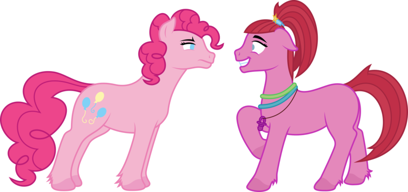 Size: 1460x688 | Tagged: safe, artist:jezendar, derpibooru import, pacific glow, pinkie pie, pony, simple background, transparent background