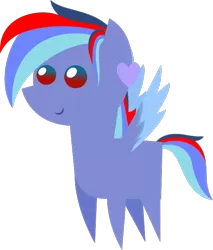 Size: 603x707 | Tagged: safe, artist:melodiousmarci, derpibooru import, oc, oc:star visualz, pegasus, pony, fusion, inkscape, pointy ponies, simple background, transparent background, vector