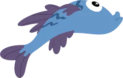 Size: 7801x5000 | Tagged: safe, artist:vladimirmacholzraum, derpibooru import, fish, sleepless in ponyville, absurd resolution, animal, simple background, solo, .svg available, transparent background, vector