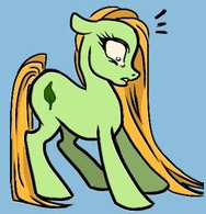 Size: 188x195 | Tagged: artist needed, source needed, safe, derpibooru import, edit, ponified, earth pony, pony, cornelia hale, cutie mark, earth, female, leaf, mare, simple background, solo, w.i.t.c.h.