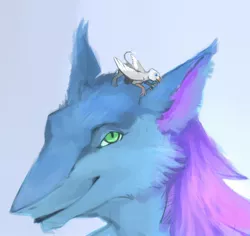Size: 1280x1210 | Tagged: safe, artist:greiser, derpibooru import, oc, oc:der, oc:gyro tech, unofficial characters only, gryphon, sergal, duo, ear bite, ears, furry, male, micro, nibbling, simple background