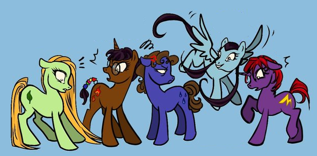 Size: 617x304 | Tagged: artist needed, source needed, safe, derpibooru import, edit, ponified, earth pony, pegasus, pony, unicorn, air, cornelia hale, cross-popping veins, cutie mark, earth, female, fire, glasses, hay lin, heart, irma lair, leaf, mare, raised hoof, simple background, taranee cook, thunderbolt, w.i.t.c.h., water, water droplet, will vandom