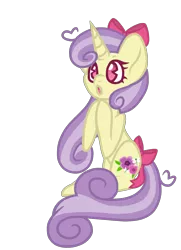 Size: 1200x1657 | Tagged: safe, artist:chococakebabe, derpibooru import, oc, oc:meadow blossom, pony, unicorn, bow, female, hair bow, mare, simple background, solo, tail, transparent background