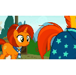 Size: 150x148 | Tagged: animated, assisted exposure, cutie mark, derpibooru import, edit, edited screencap, female, gif, glowing cutie mark, low quality, magic, male, milf, mother, mother and son, nostalgia critic, picture for breezies, safe, screencap, stellar flare, sunburst, telekinesis, the parent map, you know for kids