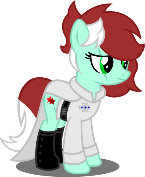 Size: 1280x1564 | Tagged: safe, artist:fletcherthehuntress, derpibooru import, oc, oc:sylona scar, earth pony, pony, clothes, female, mare, simple background, solo, transparent background, uniform