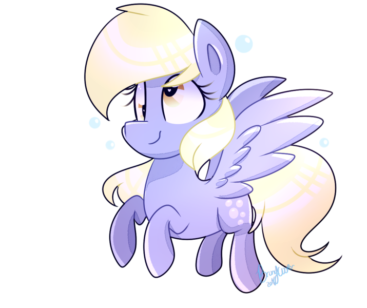 Size: 1133x951 | Tagged: safe, artist:lynchristina, derpibooru import, derpy hooves, pegasus, pony, bubble, female, mare, simple background, solo, transparent background