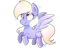 Size: 1133x951 | Tagged: safe, artist:lynchristina, derpibooru import, derpy hooves, pegasus, pony, bubble, female, mare, simple background, solo, transparent background