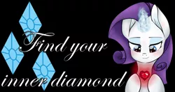 Size: 1024x539 | Tagged: artist:mimicproductions, black background, derpibooru import, fire ruby, flared, gem, heart, rarity, ruby, safe, simple background, text