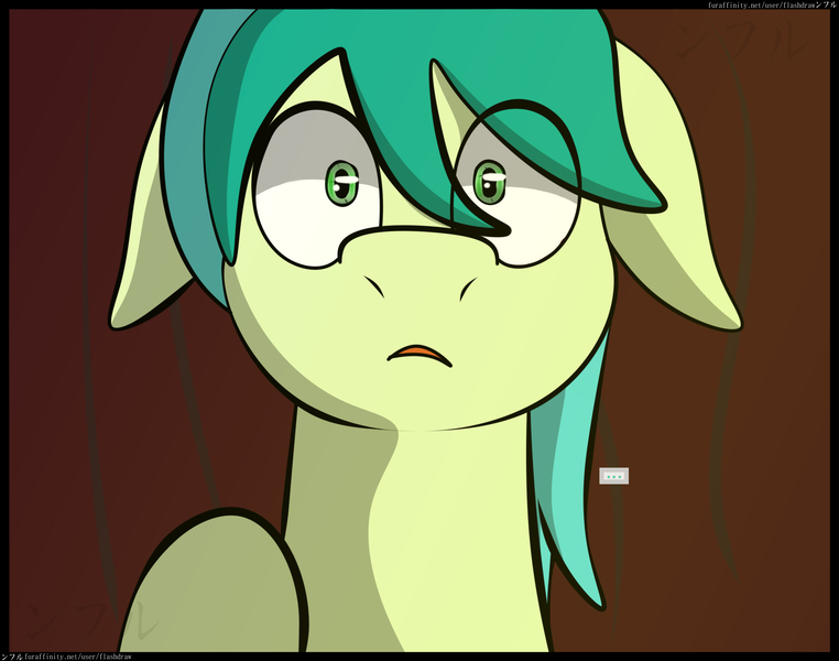 Size: 2350x1850 | Tagged: safe, artist:flash_draw, derpibooru import, sandbar, earth pony, pony, comic:boring days, ..., bust, comic, cute, floppy ears, gallbar, gaming, gay, loser, male, nervous, offscreen character, oh crap face, shipping, stallion, surprised