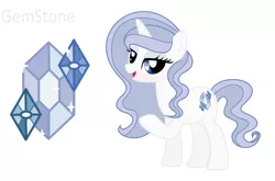 Size: 2856x1888 | Tagged: safe, artist:galaxysparkleyt, derpibooru import, oc, oc:gemstone, pony, unicorn, base used, female, mare, offspring, parent:fancypants, parent:rarity, parents:raripants, solo