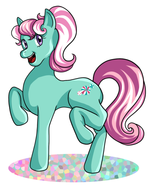 Size: 1024x1272 | Tagged: safe, artist:rockmangurl, derpibooru import, minty, earth pony, pony, anatomically incorrect, incorrect leg anatomy, simple background, solo, transparent background