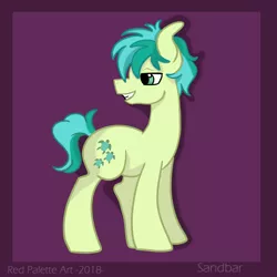 Size: 800x800 | Tagged: safe, artist:redpalette, derpibooru import, sandbar, earth pony, pony, cute, digital art, male, solo, stallion, student