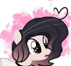 Size: 1156x1078 | Tagged: safe, artist:chococakebabe, derpibooru import, oc, unofficial characters only, earth pony, pony, female, heart eyes, mare, simple background, solo, transparent background, wingding eyes