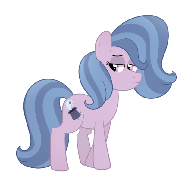 Size: 1024x985 | Tagged: safe, artist:ashidaii, derpibooru import, oc, oc:blivet, earth pony, pony, female, magical lesbian spawn, mare, offspring, parent:starlight glimmer, parent:trixie, parents:startrix, simple background, solo, transparent background