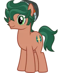 Size: 3000x3706 | Tagged: safe, artist:saukapie, derpibooru import, timber spruce, ponified, earth pony, pony, beanie, equestria girls ponified, hat, simple background, transparent background, vector