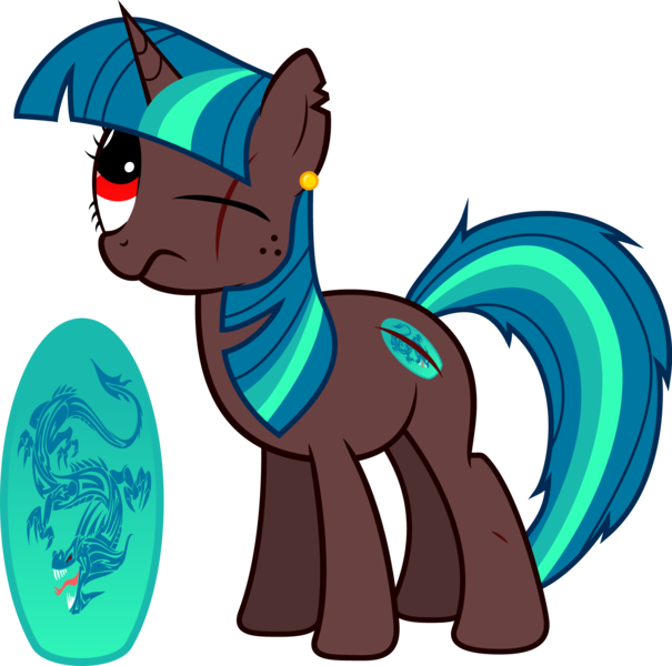 Size: 1794x1778 | Tagged: safe, artist:fallingcomets, derpibooru import, oc, oc:tidal wave, pony, unicorn, fallout equestria, female, mare, scar, simple background, solo, transparent background