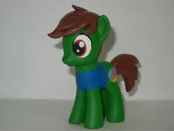 Size: 4000x3000 | Tagged: safe, artist:silverband7, derpibooru import, oc, oc:pastel dice, earth pony, pony, clothes, craft, custom, figurine, high res, irl, male, photo, sculpture, solo, stallion, toy, traditional art