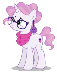 Size: 4064x5200 | Tagged: safe, artist:dragonchaser123, derpibooru import, raspberry latte, pony, unicorn, the parent map, absurd resolution, ear piercing, earring, female, glasses, jewelry, mare, piercing, simple background, solo, transparent background, vector