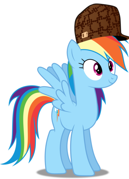 Size: 835x1156 | Tagged: artist:dashiesparkle, derpibooru import, hat, meme, meme template, rainbow dash, safe, scumbag hat, simple background, solo, transparent background, vector