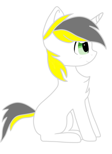 Size: 736x1016 | Tagged: safe, artist:yellow-glaze, derpibooru import, oc, oc:yellowglaze, unofficial characters only, unicorn, simple background, solo, transparent background