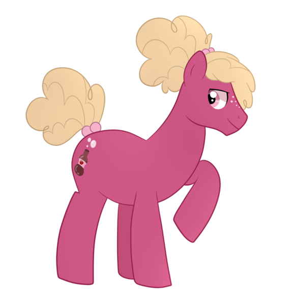 Size: 1024x1070 | Tagged: safe, artist:ashidaii, derpibooru import, oc, oc:apple pop, earth pony, pony, male, offspring, parent:big macintosh, parent:sugar belle, parents:sugarmac, simple background, solo, stallion, transparent background