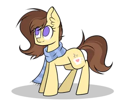 Size: 1024x877 | Tagged: safe, artist:mintoria, derpibooru import, oc, oc:coffee, earth pony, pony, clothes, female, mare, scarf, simple background, solo, transparent background