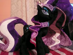 Size: 4000x3000 | Tagged: artist:legadema, derpibooru import, irl, nightmare rarity, photo, plushie, rarity, safe