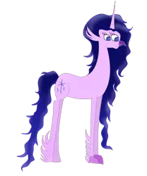 Size: 1000x1200 | Tagged: alternate hairstyle, artist:wonderschwifty, derpibooru import, hippogriff, oc, oc:lily feathers, safe, simple background, solo, transparent background, unofficial characters only, wingless hippogriff