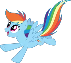 Size: 5000x4418 | Tagged: safe, artist:dashiesparkle, derpibooru import, rainbow dash, pegasus, pony, .svg available, absurd resolution, female, flying, happy, mare, simple background, solo, transparent background, vector