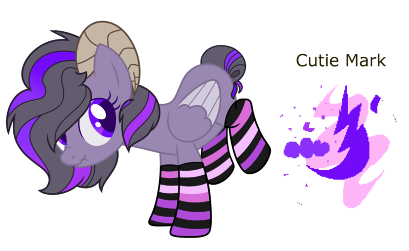 Size: 1024x628 | Tagged: safe, artist:crystalponyart7669, derpibooru import, oc, oc:zapping dream, pegasus, pony, base used, clothes, female, horns, scrunchy face, simple background, socks, solo, striped socks, transparent background, two toned wings