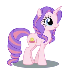 Size: 834x888 | Tagged: safe, artist:lieutenantkyohei, derpibooru import, oc, oc:diamond dynasty, pony, unicorn, female, mare, offspring, parent:fancypants, parent:rarity, parents:raripants, simple background, solo, transparent background