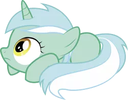 Size: 1080x853 | Tagged: safe, artist:swivel-zimber, derpibooru import, lyra heartstrings, pony, female, filly, filly lyra, prone, simple background, solo, transparent background, vector, younger