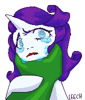 Size: 170x200 | Tagged: artist:leech, crying, derpibooru import, oc, oc:anon, rarity, semi-grimdark, simple background, strangling, transparent background