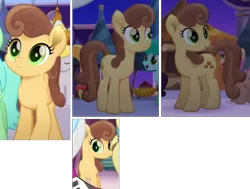 Size: 535x405 | Tagged: safe, derpibooru import, screencap, chocolate apple, earth pony, pony, my little pony: the movie, background pony, compilation, cropped, cute, female, mare, solo focus