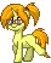Size: 546x676 | Tagged: safe, artist:haybale100, derpibooru import, oc, oc:nenenyaa, unofficial characters only, pony, pony town, animated, female, mare, pixel art, simple background, transparent background, walking