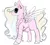 Size: 1024x914 | Tagged: safe, artist:purediamond360, derpibooru import, oc, oc:clouded sunrise, pegasus, pony, black sclera, chibi, ear piercing, female, image, mare, neck feathers, piercing, png, simple background, solo, white background