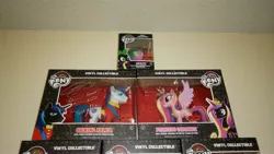 Size: 3328x1872 | Tagged: andrew francis, autograph, derpibooru import, funko, safe, shining armor, toy