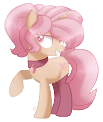 Size: 1136x1344 | Tagged: safe, artist:sugaryicecreammlp, derpibooru import, oc, oc:kitty, pony, unicorn, clothes, collar, female, mare, simple background, socks, solo, transparent background