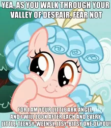 Size: 798x915 | Tagged: safe, derpibooru import, edit, edited screencap, editor:dtavs.exe, screencap, cozy glow, pegasus, pony, marks for effort, bow, cats don't dance, cozybetes, cropped, cute, darla dimple, dialogue, female, filly, image macro, meme, solo, tl;dr