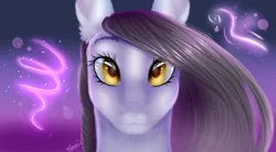 Size: 3000x1650 | Tagged: safe, artist:sofienriquez, derpibooru import, oc, pony, bust, female, mare, portrait, solo