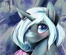 Size: 5256x4423 | Tagged: safe, artist:skylacuna, derpibooru import, oc, oc:snowbound, pony, unicorn, absurd resolution, bust, female, mare, portrait, solo