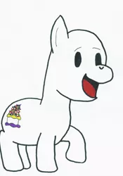 Size: 1447x2068 | Tagged: safe, artist:dachosta, artist:theodd1sout, derpibooru import, ponified, pony, cake, food, sharpie, sprinkles, youtube, youtuber