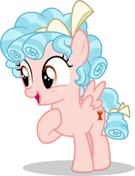 Size: 7000x9100 | Tagged: safe, artist:luckreza8, derpibooru import, cozy glow, pegasus, pony, marks for effort, .svg available, absurd resolution, female, filly, happy, open mouth, raised hoof, simple background, solo, transparent background, vector