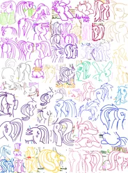 Size: 1280x1743 | Tagged: safe, artist:adorkabletwilightandfriends, derpibooru import, amethyst star, applejack, berry punch, berryshine, bon bon, cheerilee, cloudchaser, coco pommel, lily, lily valley, lyra heartstrings, minuette, moondancer, octavia melody, princess cadance, rarity, roseluck, spike, starlight glimmer, sweetie drops, twilight sparkle, twilight sparkle (alicorn), vinyl scratch, oc, alicorn, pony, comic:adorkable twilight and friends, adorabon, adorkable, adorkable friends, adorkable twilight, applebutt, ass up, awwmethyst star, bend over, bending, berrybetes, bon butt, bondage, butt only, cheeribetes, clothes, cocobetes, collage, cute, cutechaser, cutedance, cuteluck, dancerbetes, dimples, dork, female, flowerbutt, glim glam, glimmer glutes, hatbutt, i watch it for the plot, lilybetes, lineart, lovebutt, lying down, lyra hindstrings, lyrabetes, massage, minubetes, mooningdancer, pile, plot, plot pile, rearity, rope, side, sitting, socks, striped socks, tavi, tavibetes, tied up, treblebutt, twibutt, vinyl ass, vinylbetes, walking, wall of plot