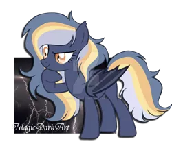 Size: 1024x871 | Tagged: safe, artist:magicdarkart, derpibooru import, oc, unofficial characters only, bat pony, pony, base used, female, mare, simple background, solo, transparent background, watermark