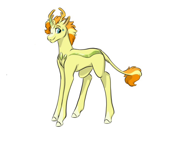 Size: 1024x768 | Tagged: safe, artist:ask-y, derpibooru import, oc, oc:betelgeuse, changepony, magical gay spawn, male, offspring, parents:thoraxburst, parent:sunburst, parent:thorax, simple background, solo, transparent background