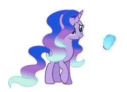 Size: 980x712 | Tagged: safe, artist:thesmall-artist, derpibooru import, oc, pony, unicorn, female, magical lesbian spawn, mare, offspring, parent:princess luna, parent:starlight glimmer, parents:starluna, simple background, solo, transparent background