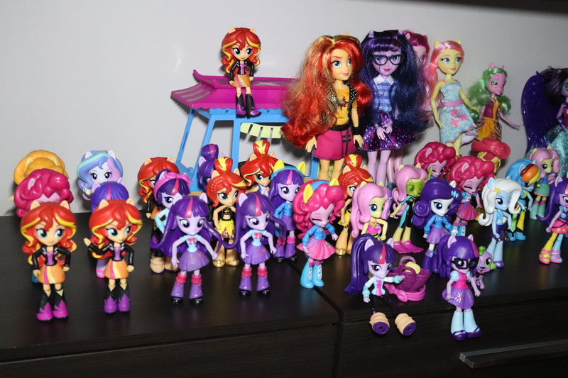 Size: 6000x4000 | Tagged: safe, artist:artofmagicpoland, derpibooru import, adagio dazzle, fluttershy, lemon zest, pinkie pie, princess celestia, rainbow dash, rarity, sci-twi, spike, spike the regular dog, sunset shimmer, trixie, twilight sparkle, twilight sparkle (alicorn), alicorn, dog, equestria daily, equestria girls, clothes, collection, diving goggles, doll, equestria girls minis, multeity, ponied up, principal celestia, shimmerstorm, sitting, snorkel, sparkle sparkle sparkle, spike the dog, summer sunset, sunset sushi, swimsuit, too much pink energy is dangerous, toy, wetsuit, wondercolts