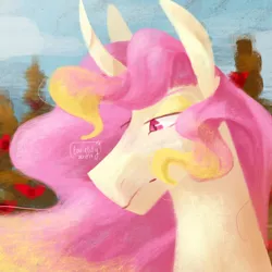 Size: 1024x1024 | Tagged: safe, artist:torielity, derpibooru import, princess celestia, pink-mane celestia, signature, solo, younger