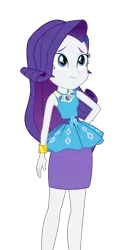 Size: 1607x3208 | Tagged: safe, artist:rarespirit611, derpibooru import, rarity, equestria girls, equestria girls series, text support, clothes, female, geode of shielding, magical geodes, pencil skirt, simple background, skirt, solo, transparent background, vector